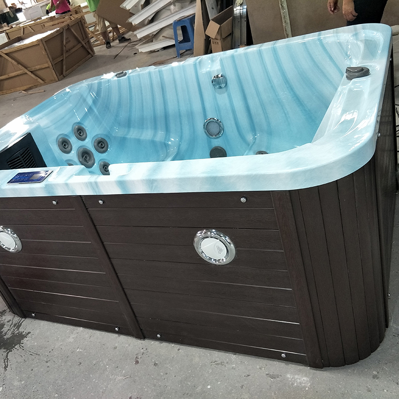 Luxe bad 3-persoons spa Whirlpool Buitenspa Hot tub Massagebad Whirlpool