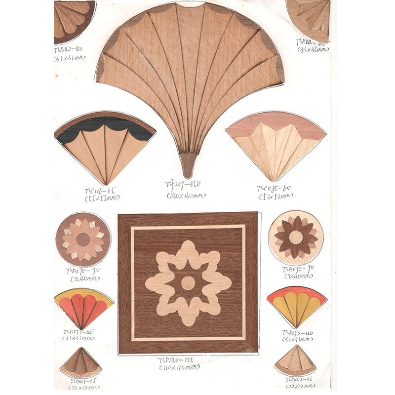 Marquestry inlay