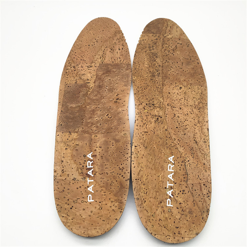 Plantaire fasciitis Relieve Heel Pijn Pronatie voet dragen kussentjes van een kurk inlegzolen voor mannen