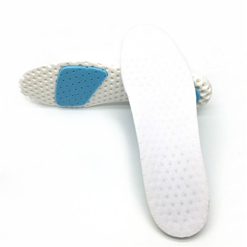 2020 Nieuwe sport full pad mannen en vrouwen shock absorptielogo op maat gegoten EVA LATEX insole