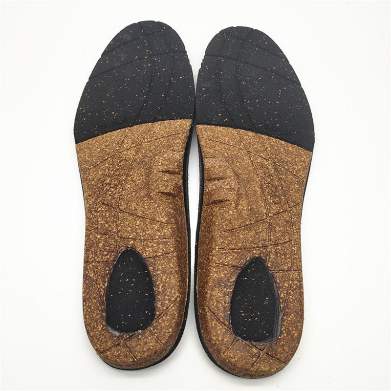 Functionele aangepaste warmte gietbare anti-slip shock absorberen voetkurk orthotische schoeninsolve