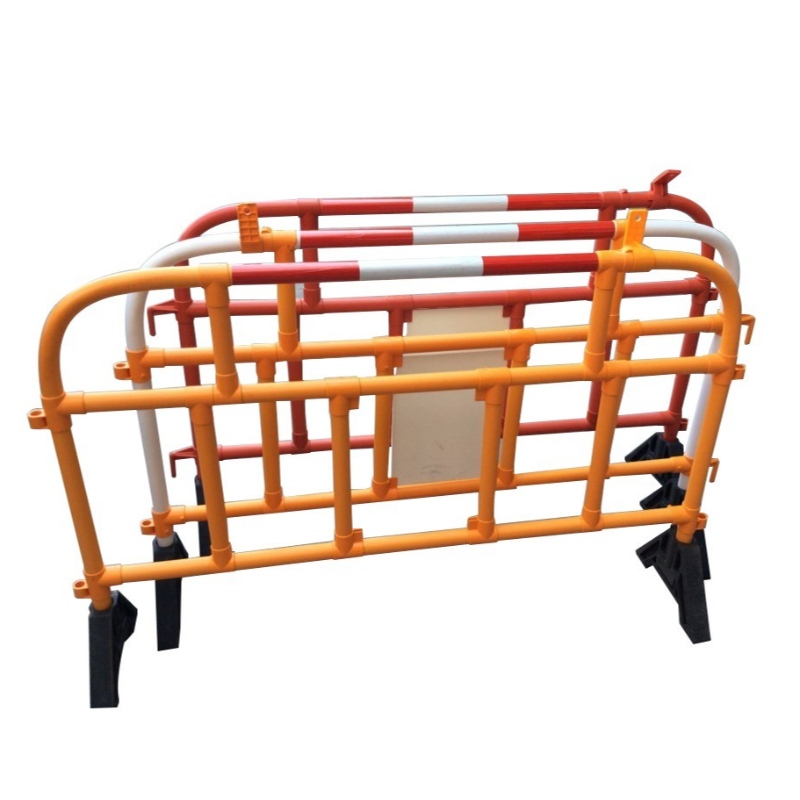 Voetgangersbarrière voor concerten, sportevenementen en optochten plastic barrière PVC parkeerplaats barrière voertuig wegversperring