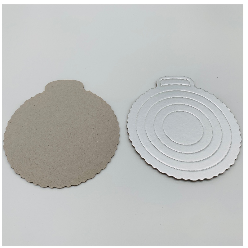 Silver Circle Pastry Board Waterproof Surface