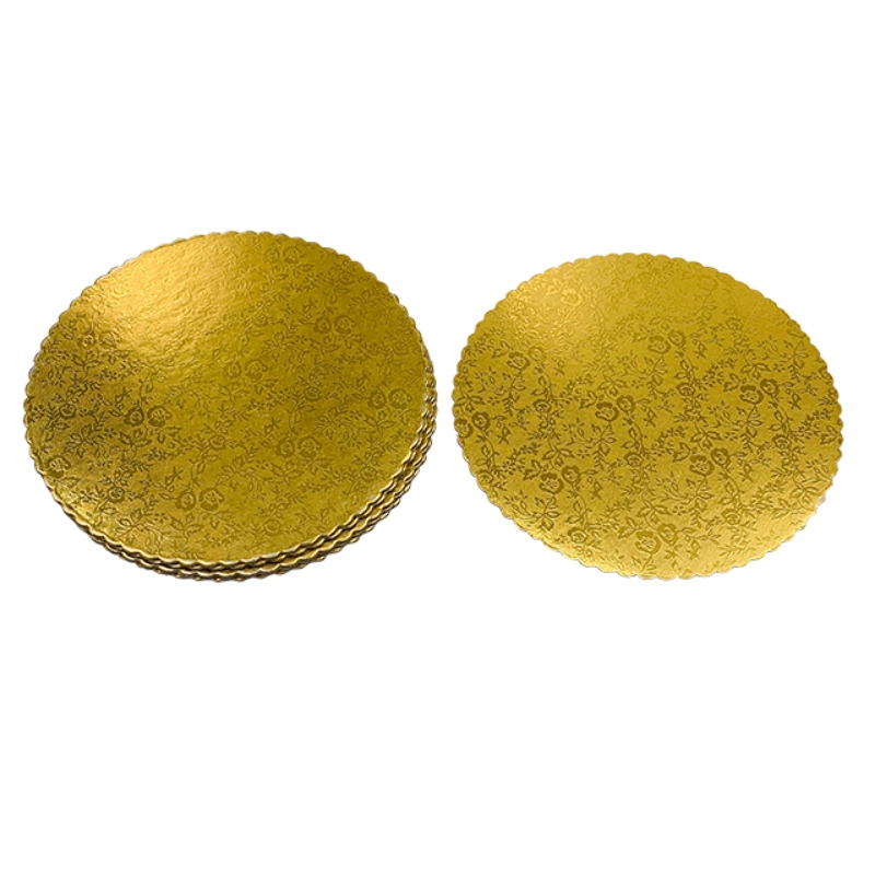 Oogvanger ronde gouden cake Board voor Cake Displaying