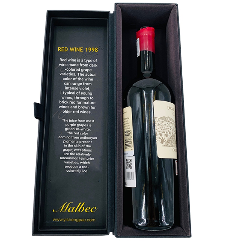 Premium verpakking voor wijn, wijnkist, luxe wijnverpakking