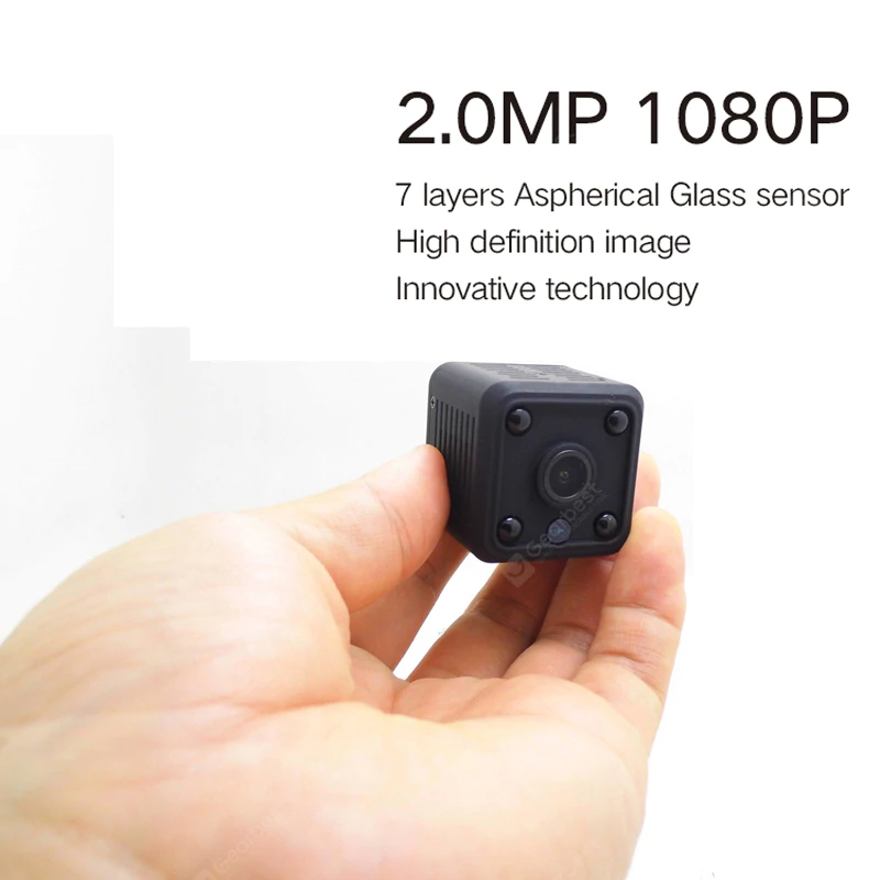 Icy 1080P HD Mini wifi camera Ip Camera wifi Micro Beveiligingscamera Draadloze monitor Bewakingscamera 1080p CCTV Nachtzicht - 1080P HD Camera