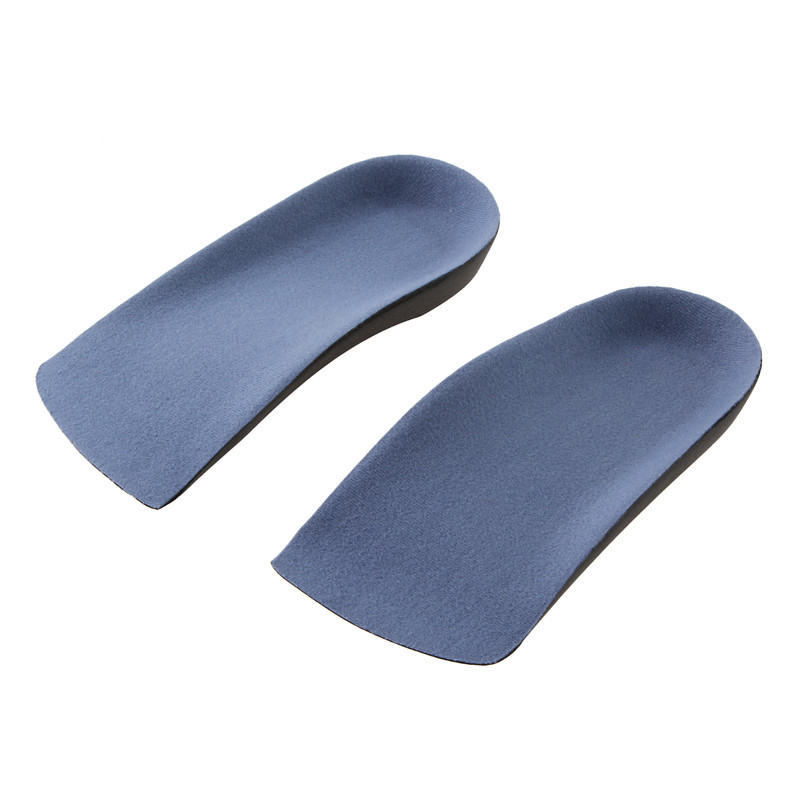 3/4 Lengte PU Hard Plastic Plastic High Quality Custom Flat Feet Arch Ondersteuning Orthopedic Shoe Insoles