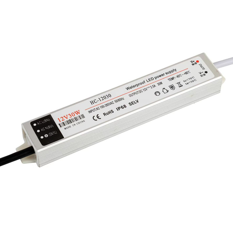 0.8A 36V 30W constante spanning Waterbestendige snelle conversatie snelheid led stroomvoorziening