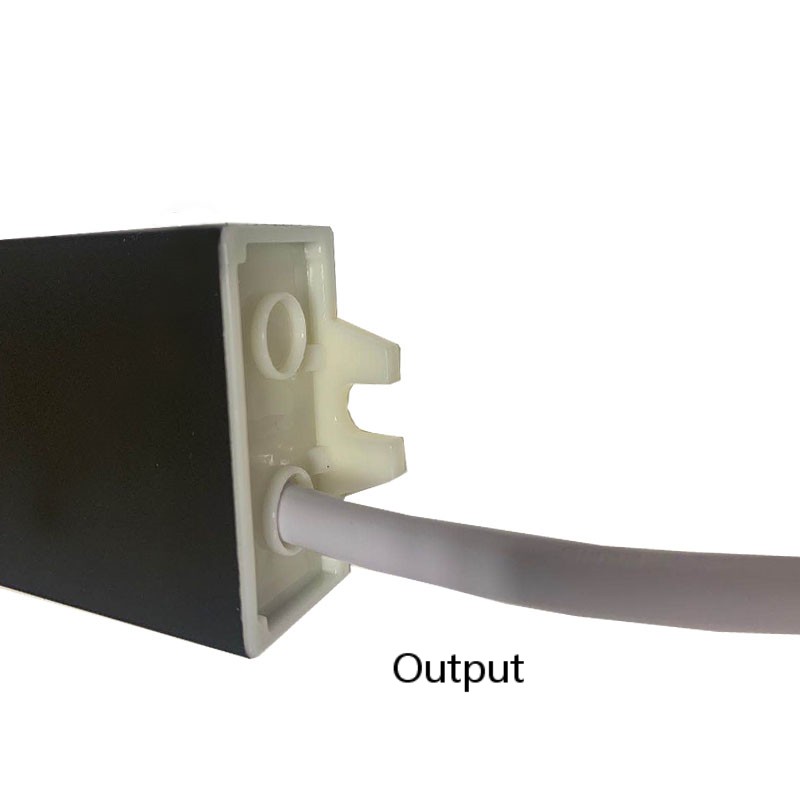 12v-30w constante spanning Waterbestendige industriële aluminium behuizing zwarte grijze aandrijving