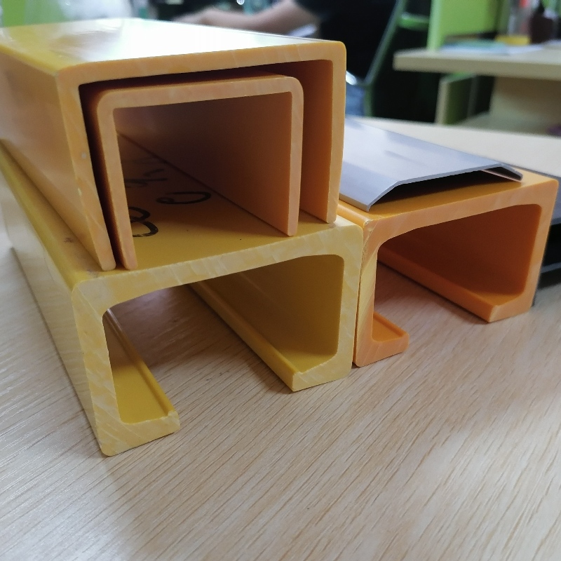 PVC U-groef PVC U-vormig sierprofiel kunststof profiel PVC Goot