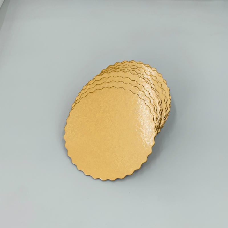 Gouden taartborden voor taartweergave, taartbord 10 inch, taartbord 25 cm