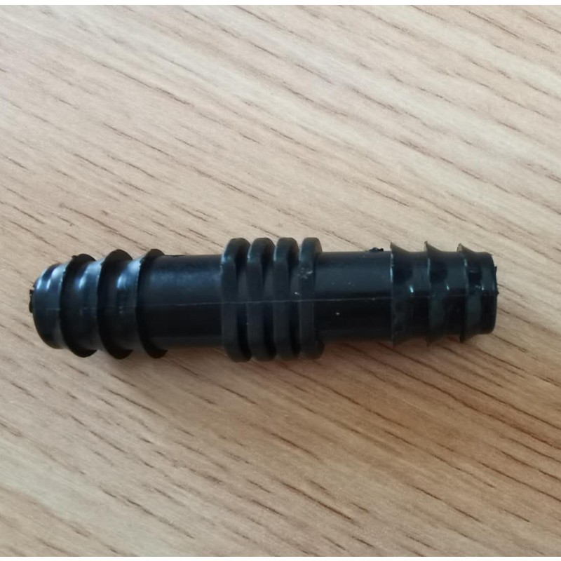 Inzetaansluiting voor PE lekbuis