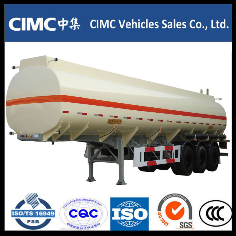 High Quality CIMC Brandstoftank Semi Trailer