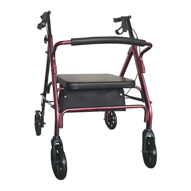 24 ”ovale stalen rollator voor bariatrische doeleinden