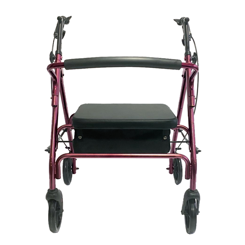 24 ”ovale stalen rollator voor bariatrische doeleinden