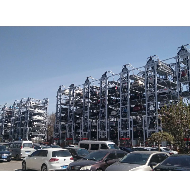 Systeem voor slimme verticale roterende auto-parkeerapparatuur voor elektrische parkeerliften Automatische parkeeroplossing