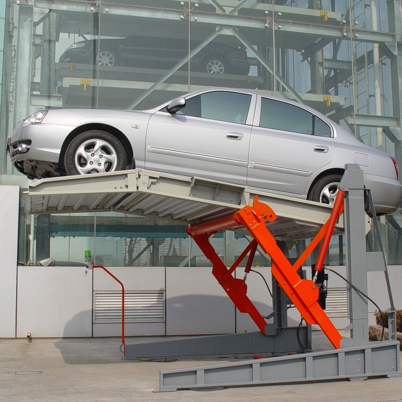 Goedkope promotie Twee Post Hydraulische auto Parking Lift voor garages