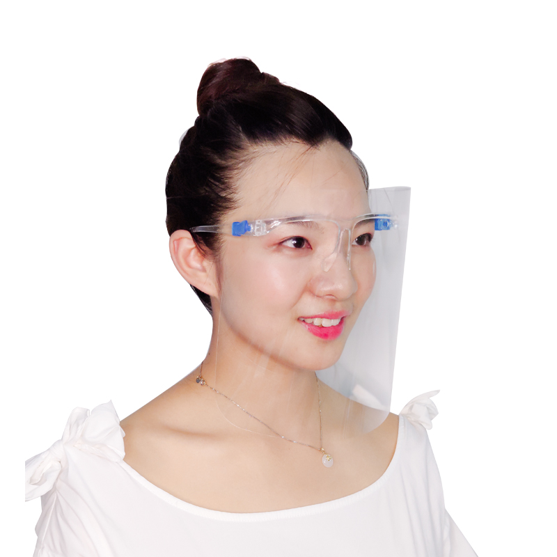 Plastic transparante beschermer Anti-spatten Volledige gezichtsbescherming van het gezicht Bril Face Guard Shield