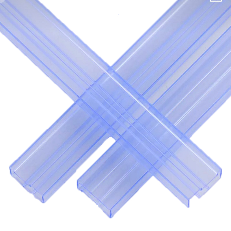 Transparante PVC verpakking buis transparante elektronische componenten IC buis
