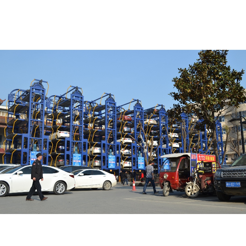China Carousel slimme parkeerapparatuur die buiten de fabrikant van het verticale circulatieparkeersysteem bouwen