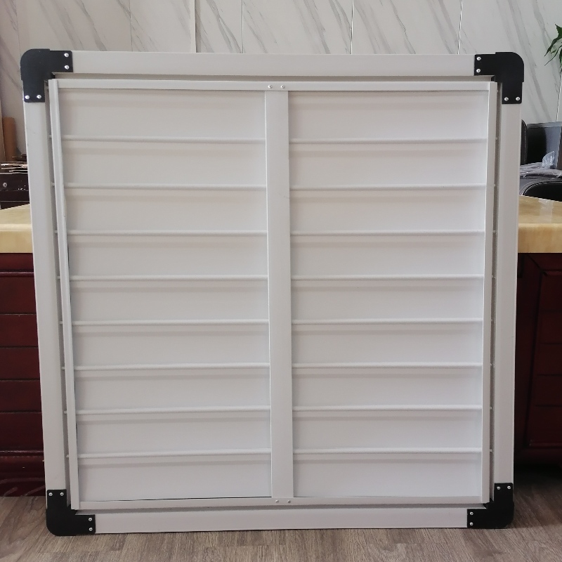 PVC-ventilatorjaloezieën Luiken voor negatieve drukafzuigventilator voor kasvarkenshouderij of fabriek om verse lucht te verschuiven