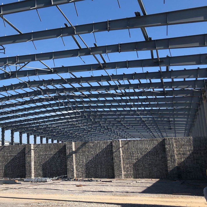 Groothandel op maat gemaakte industriële stalen structuur serie bouwwerkplaats magazijn