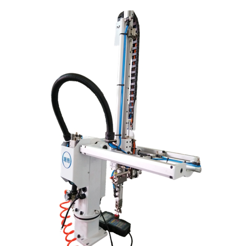 Spuitgietmachine fabrikant schuine arm robot