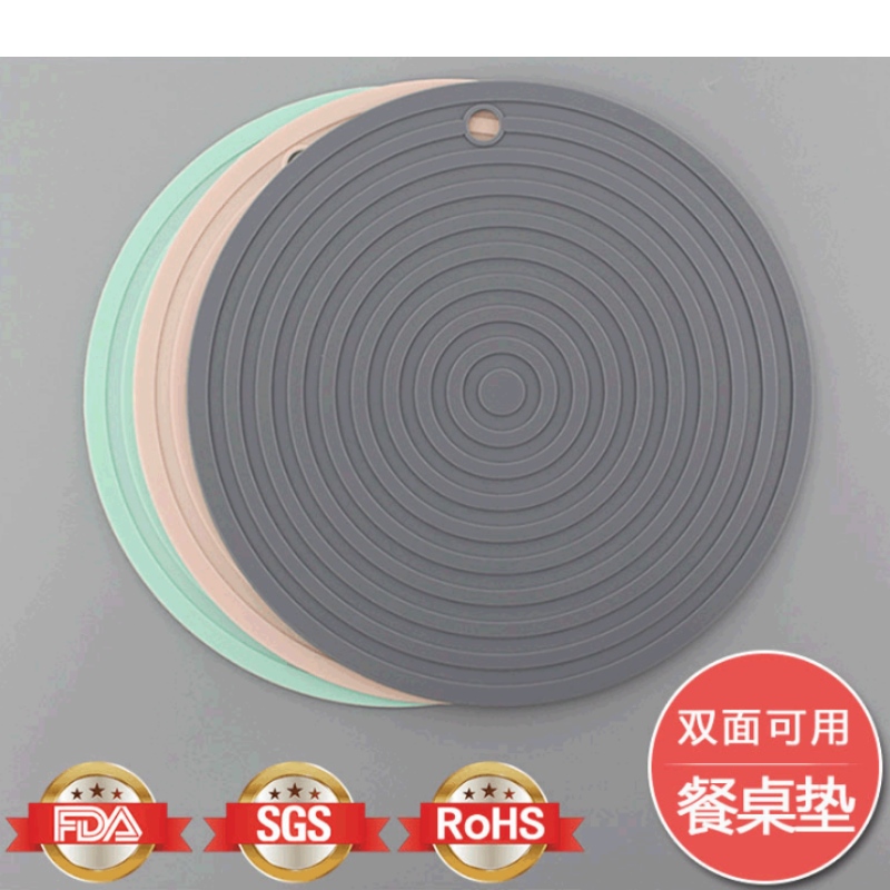 Rond gegolfd potkussen