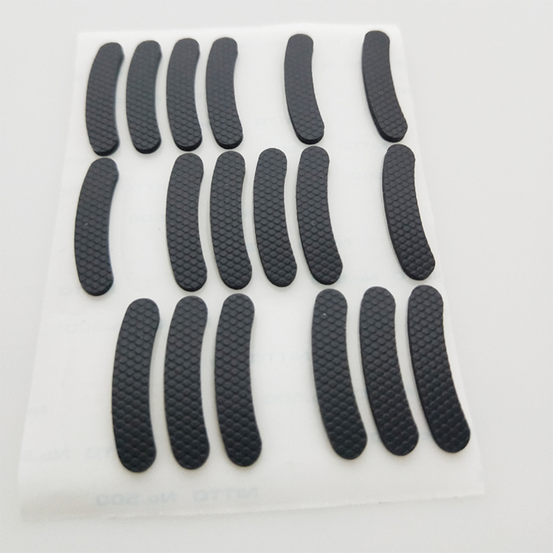 Levering van zwarte poron antislipmat, schokbestendig schuim voor milieubescherming, aangepaste verwerking van audio poron-schuim