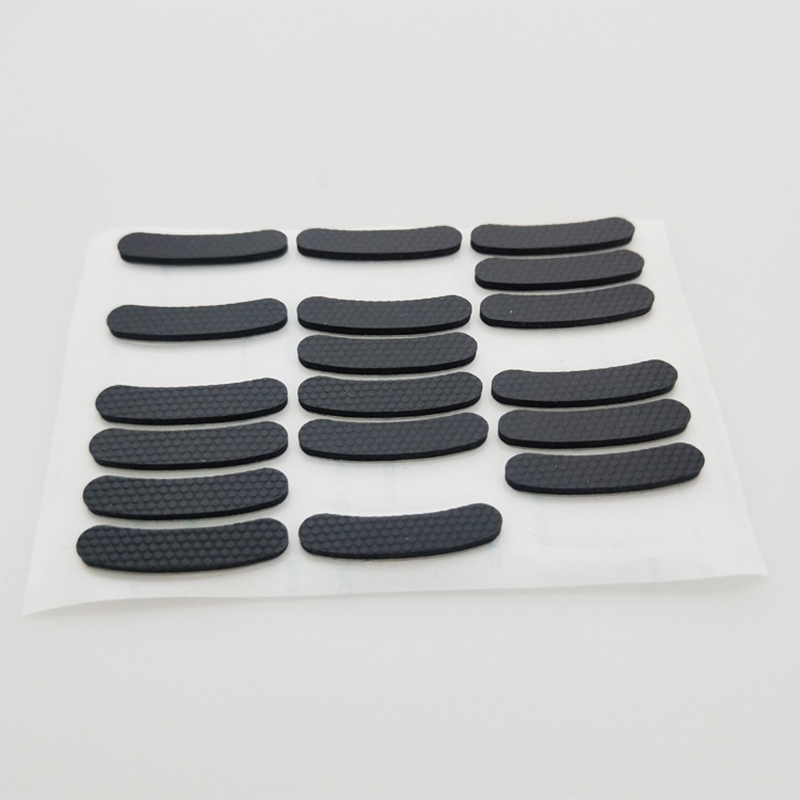 Levering van zwarte poron antislipmat, schokbestendig schuim voor milieubescherming, aangepaste verwerking van audio poron-schuim