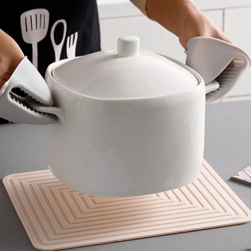 Rechthoekige gegolfde potmat