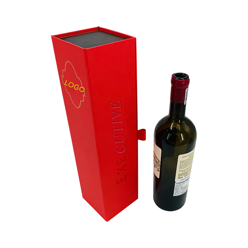 Red Wine Box Custom made Colour Birthday Gift Wine Box for Gift