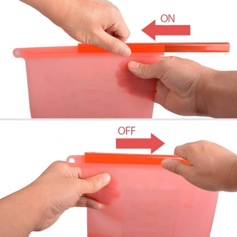 Silicagel opbergzak 500 ml silicagel opbergtas conservering bevroren opslag verzegelde zak