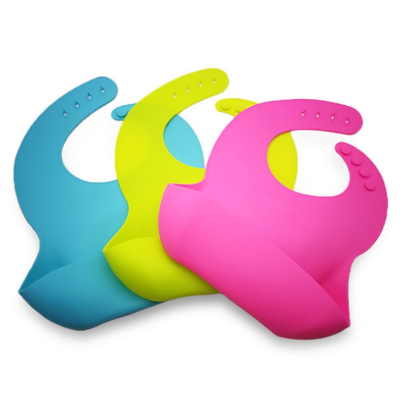 Rechtstreekse verkoop, kwaliteit van de siliconen babyslabbetjes, speekselslabbetjes