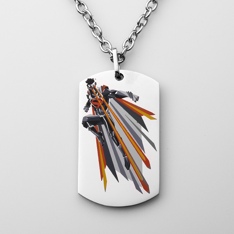 Superman roestvrijstalen hanger Superman dog tag ketting
