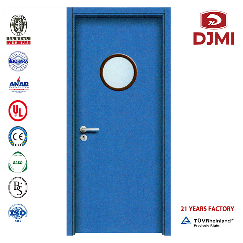 Nieuwe instellingen Eenvoudig ontwerp Houten ziekenhuisfabrikant Interieur Hpl-deur Chinese fabriek Houten interieur Dubbele ziekenhuis Hpl-deur Hoogwaardig samengesteld ontwerp van de spoedeisende hulp Schooldeuren