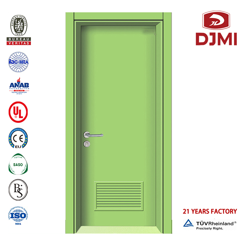 Goedkope melamine gefineerde dubbele open operatiekamerdeuren Houten ziekenhuisdeur Aangepaste 6-paneels operatiekamerfabrikant Waterdichte houten deur Nieuwe instellingen Eenvoudig ontwerp Houten ziekenhuisfabrikant Interieur HPL-deur