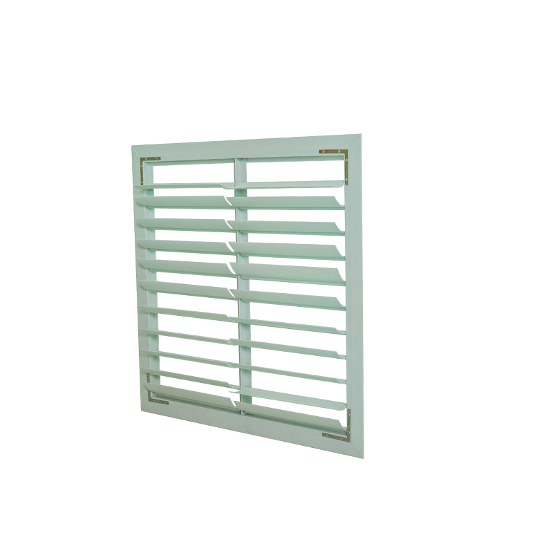 Energiezuinige PVC jaloezieën kunststof luiken Ventilatie PVC Lamellen voor afzuigventilator