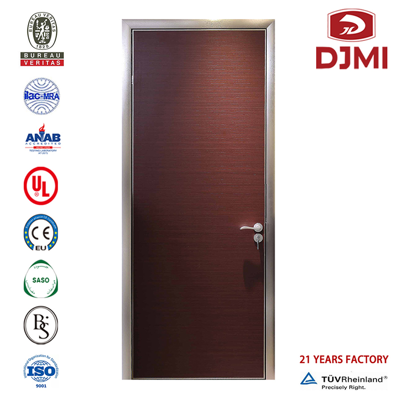 Goedkope houten kantoor gele kinderkamer Witte oppervlak melamine deur Aangepaste moderne enkele houten Mdf Eenvoudig ontwerp melamine deur Nieuwe instellingen groothandel houten kleuterklas laminaat deur huid