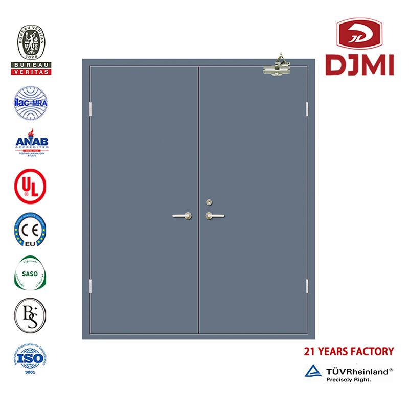 Chinese fabriek Ul roestvrijstalen dubbele deur Stalen deuren Brandwerend Hoge kwaliteit dubbele draaideuren te koop Vierkant brandwerend raam Socool brandwerende stalen deur Goedkope decoratieve deuren China Leverancier Brandwerende sta...