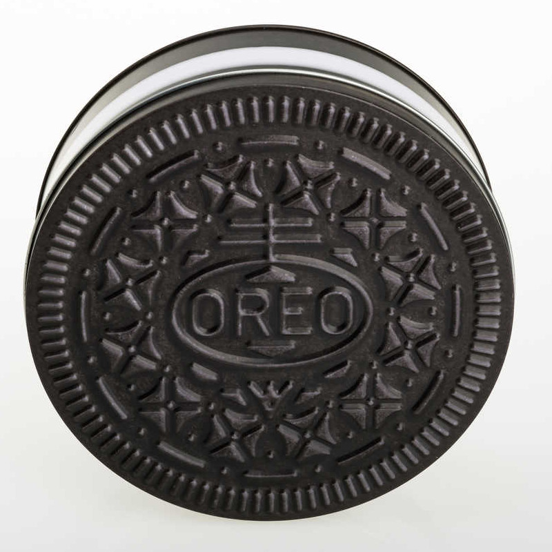 Oreo-vormige koektrommel