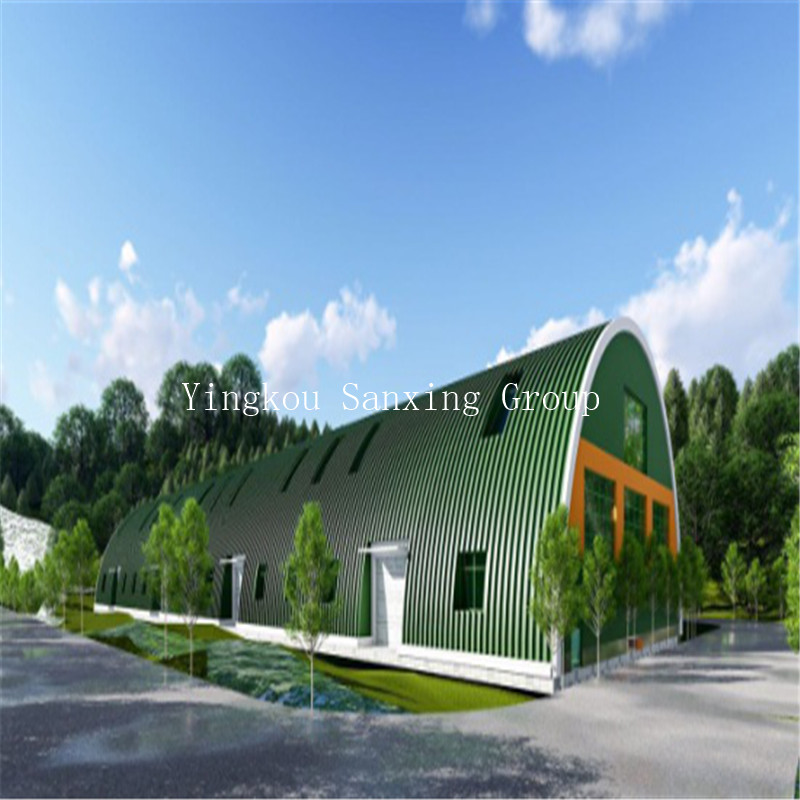 ACM No-Girder Arch Roof Forming Machine SX-ACM-914-400