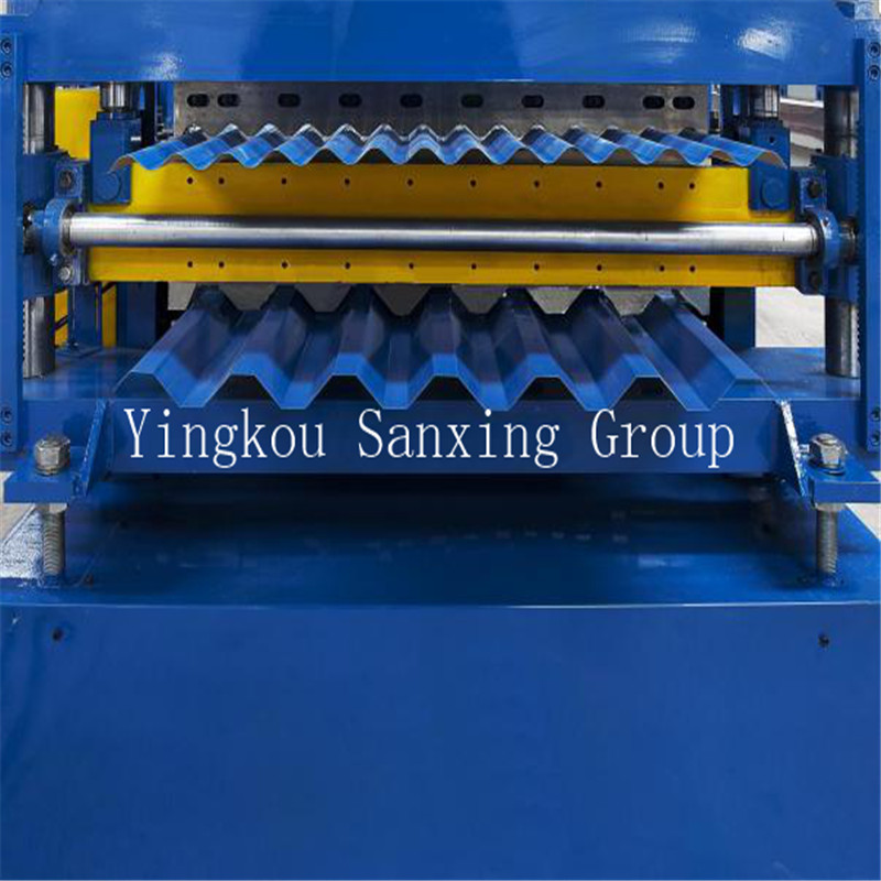 Platte Sheet Corrugated Roll Forming Machine