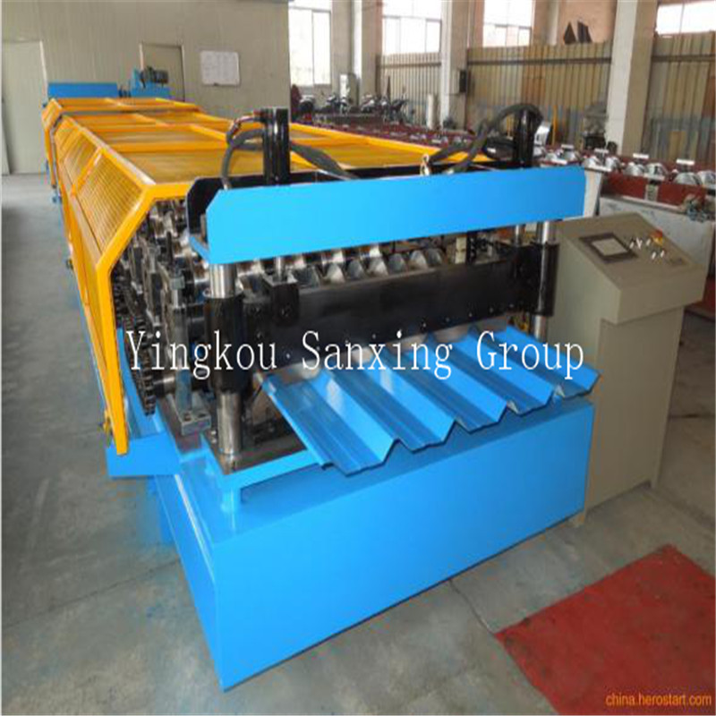 Platte Sheet Corrugated Roll Forming Machine