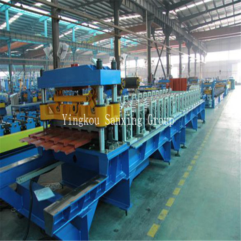 Glazen tegels Corrugated Roll Forming Machine
