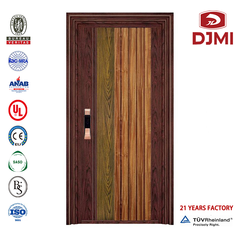 Aangepaste Resistant Security Doors Super Entry Gepantserde Deur Nieuwe Instellingen Houtbeveiliging Steel Deur Cilinder Lock Bewapende Deuren Chinese Fabriek Houthouten wapenDeuren Home Security Front Europese Style Gepantserde Deur