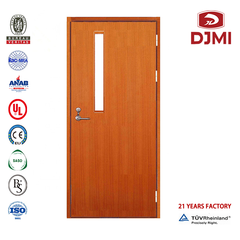 Aangepast bewijs Soild Wood Fire Rated brandwerende houten deur Chinese fabriek Mdf Flush Proof Commercial Door Binnenlandse branddeuren Goedkoop vergaderzaalbord