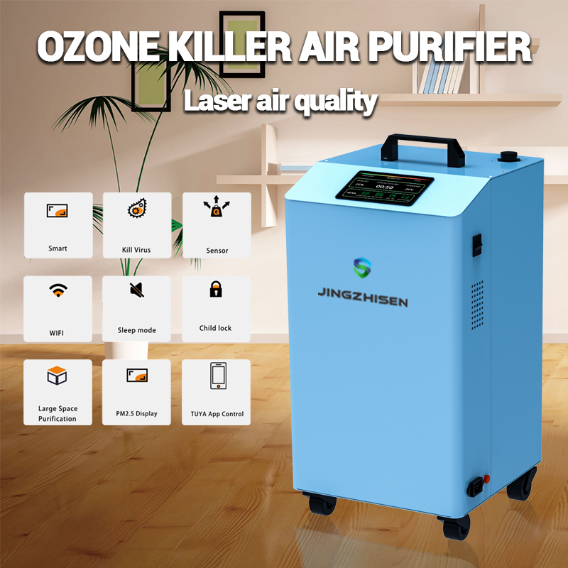 UV en ozon dual-mode desinfectie luchtreiniger