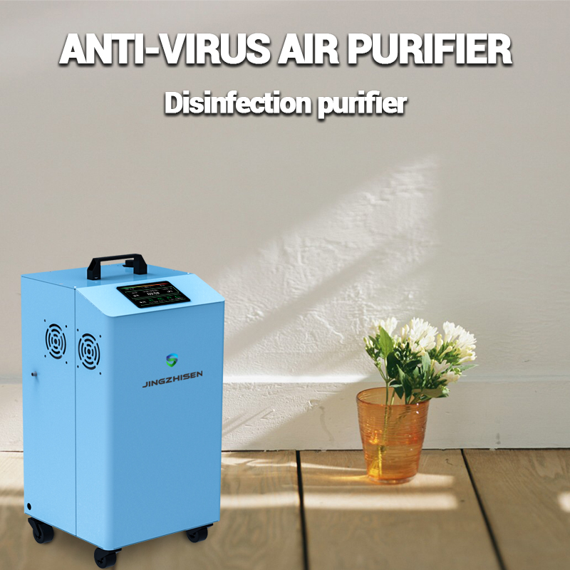 UV en ozon dual-mode desinfectie luchtreiniger