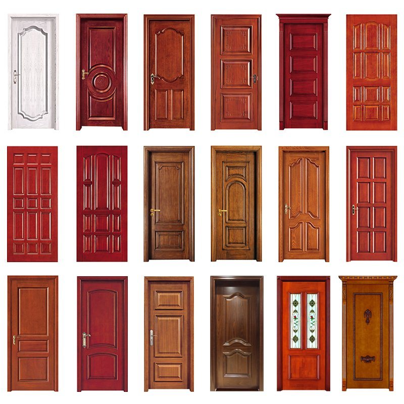 Nieuwe instellingen Paneled massief Wood Carving Steel Wood Panel Deur Chinees Houten Decoratieve 8 Houten Houten Houten Houten Houten Houten Houten Houten interieur Hout